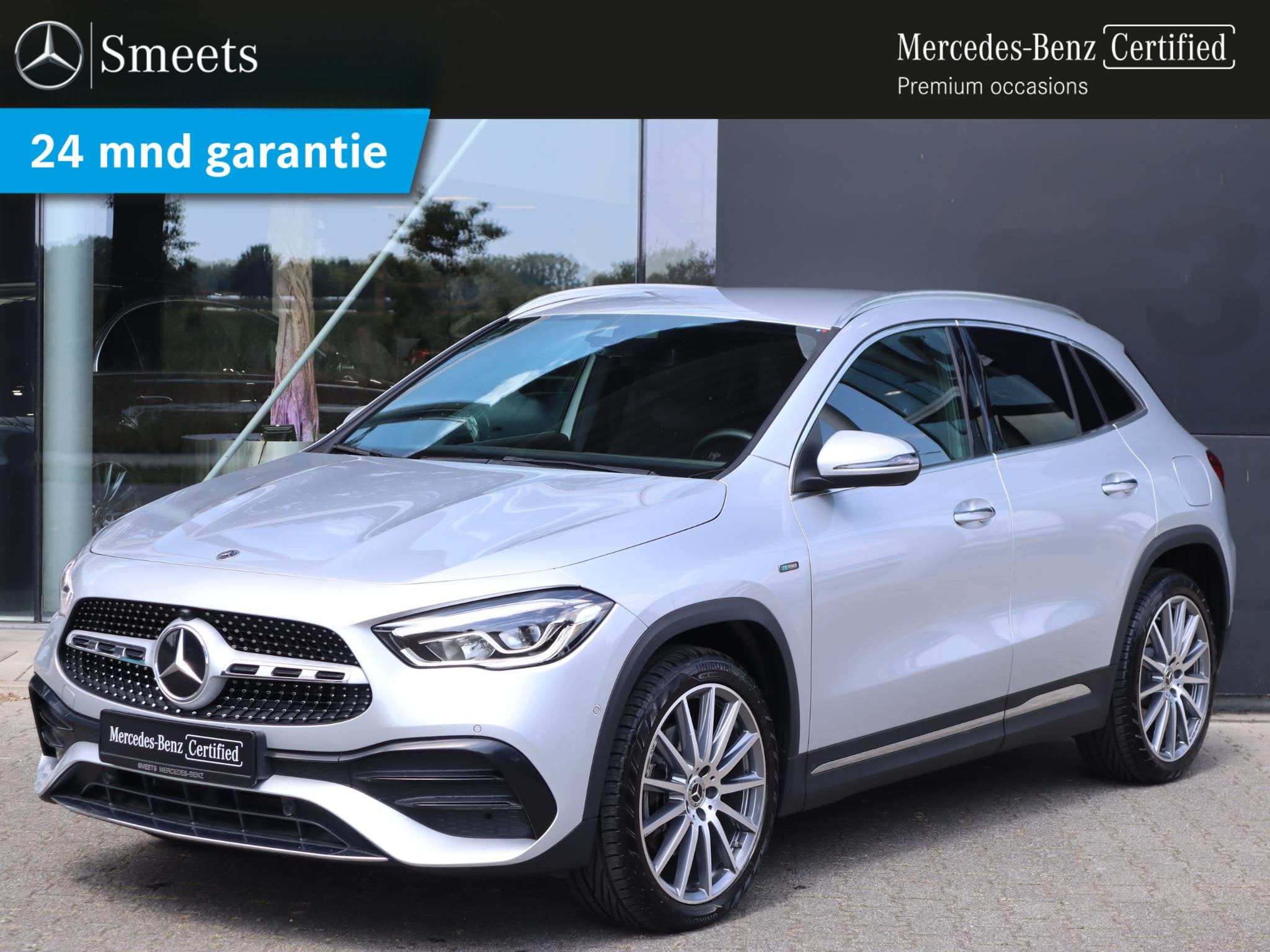 Mercedes-Benz GLA-klasse 250 e AMG Line l Keyless l Stoelver, Auto's, Start-stop-systeem, Euro 6, 16 kWh, Leder en Stof