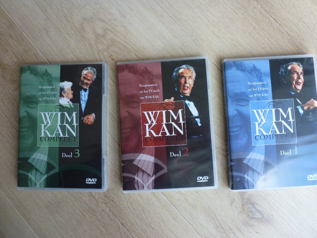 Wim Kan compleet. Hoogtepunten uit zijn TV-werk, Stand-up of Theatershow, Wim Kan, Alle leeftijden, Ophalen of Verzenden