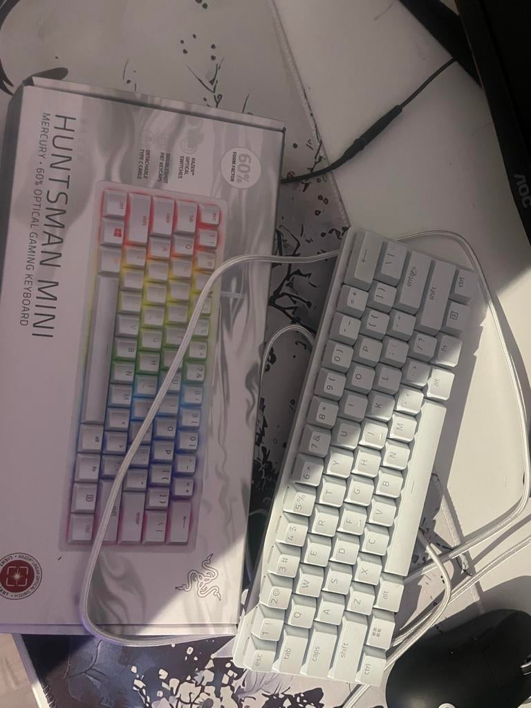 Razer Huntsman Mini Gaming Toetsenbord - Zo goed als nieuw, Gaming toetsenbord, Ophalen of Verzenden, Zo goed als nieuw, Qwerty