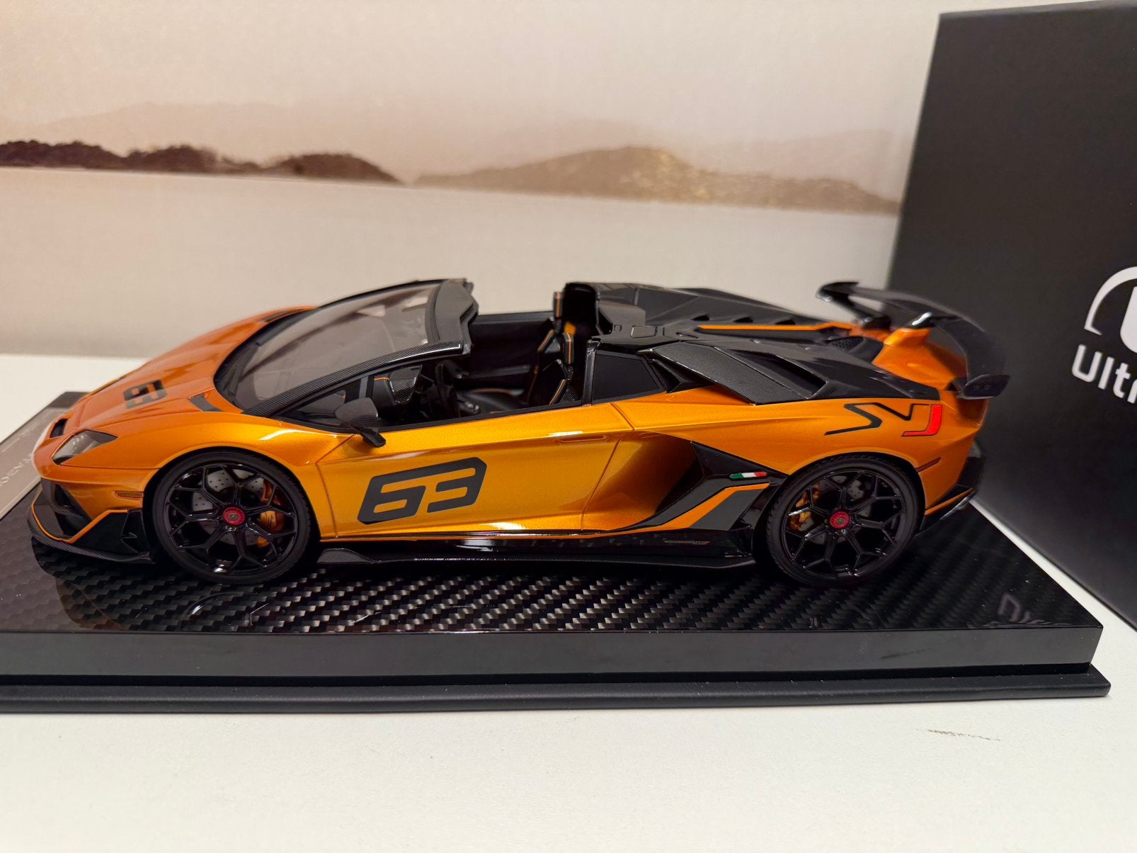 1:18 UU Ultra Unique Lamborghini Aventador SVJ 63, Ophalen of Verzenden, Nieuw, Auto, Overige merken