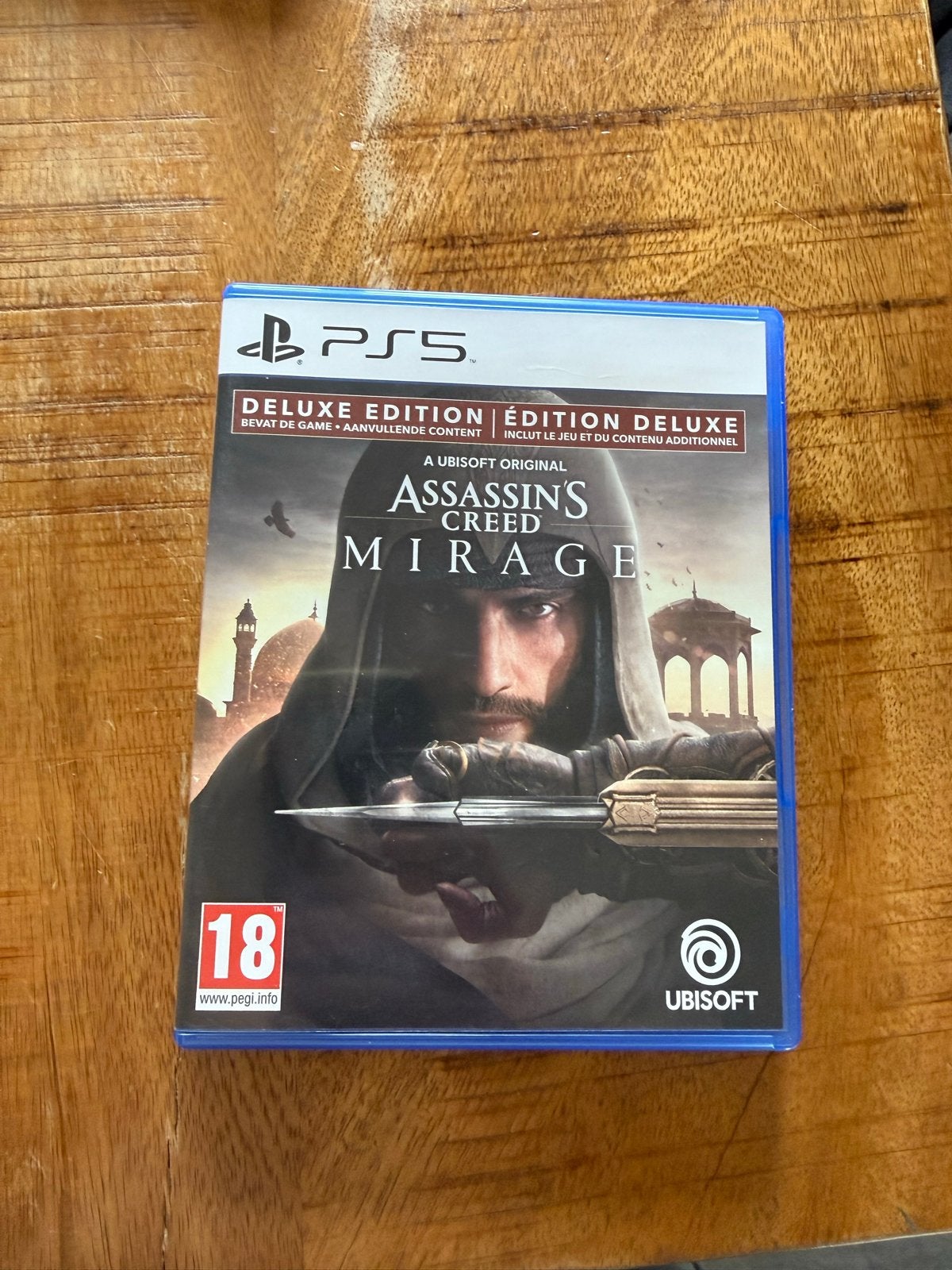 Assassin's Creed Mirage Deluxe Edition PS5, Avontuur en Actie, Vanaf 18 jaar, 1 speler, Ophalen of Verzenden