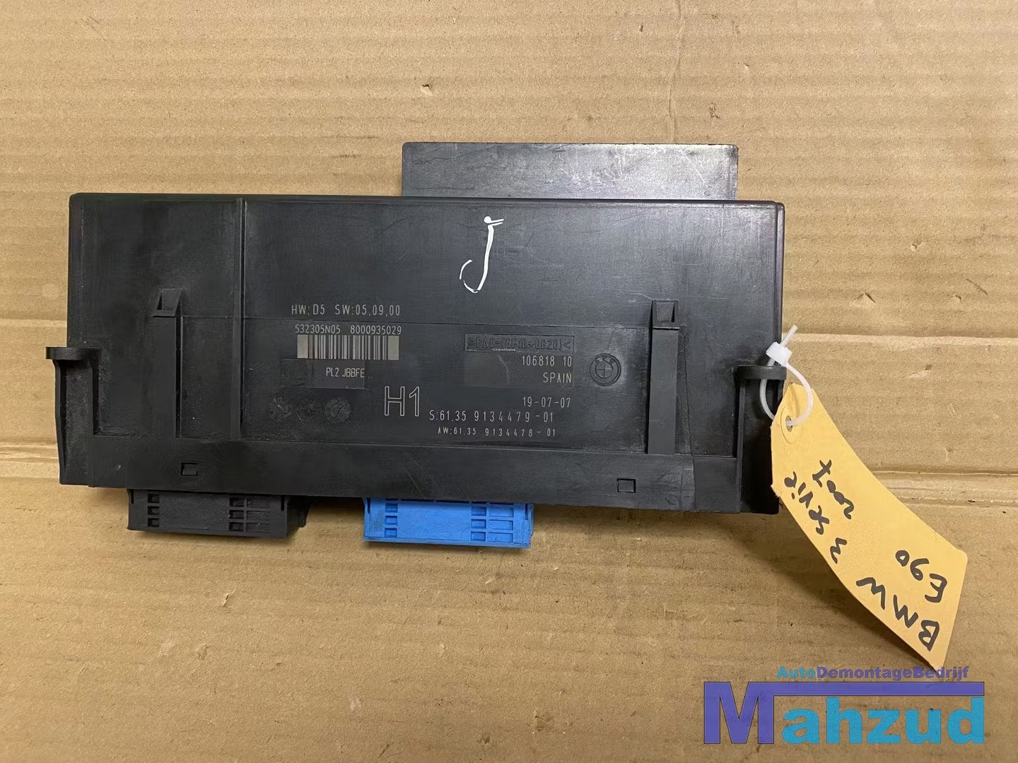 BMW 3 SERIE E90 BCM Module 913447901 6135913447901, Petuelring 130
80788  Munich, DE, Gebruikt, Info@bmw.de, Ophalen of Verzenden
