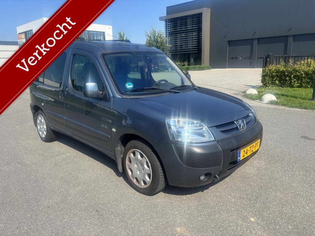 Peugeot Partner MPV 1.6-16V Zenith 4/AIRCO/APK/NAP/INRUILK, Auto's, Peugeot, Gebruikt, Lichtsensor, Origineel Nederlands, Bedrijf