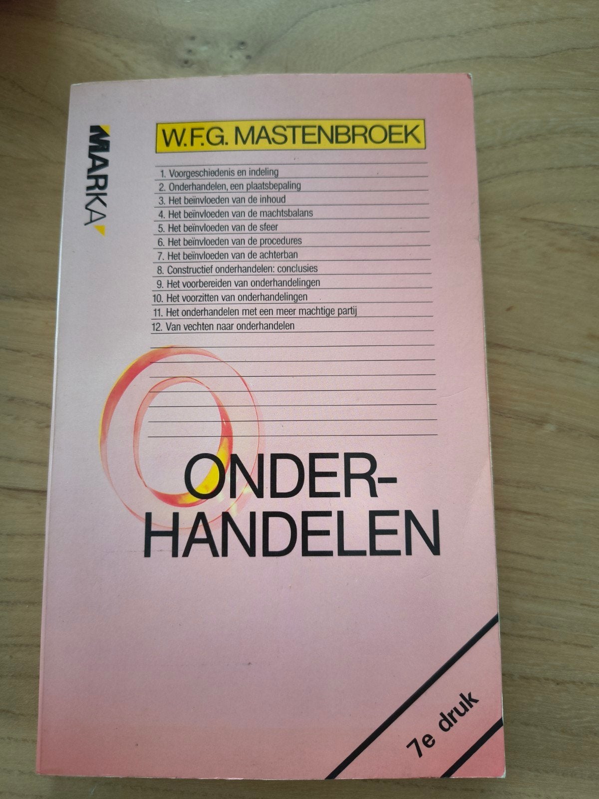 Onderhandelen - W.F.G. Mastenbroek (7e druk), Gelezen, W.F.G. Mastenbroek, Gamma, HBO