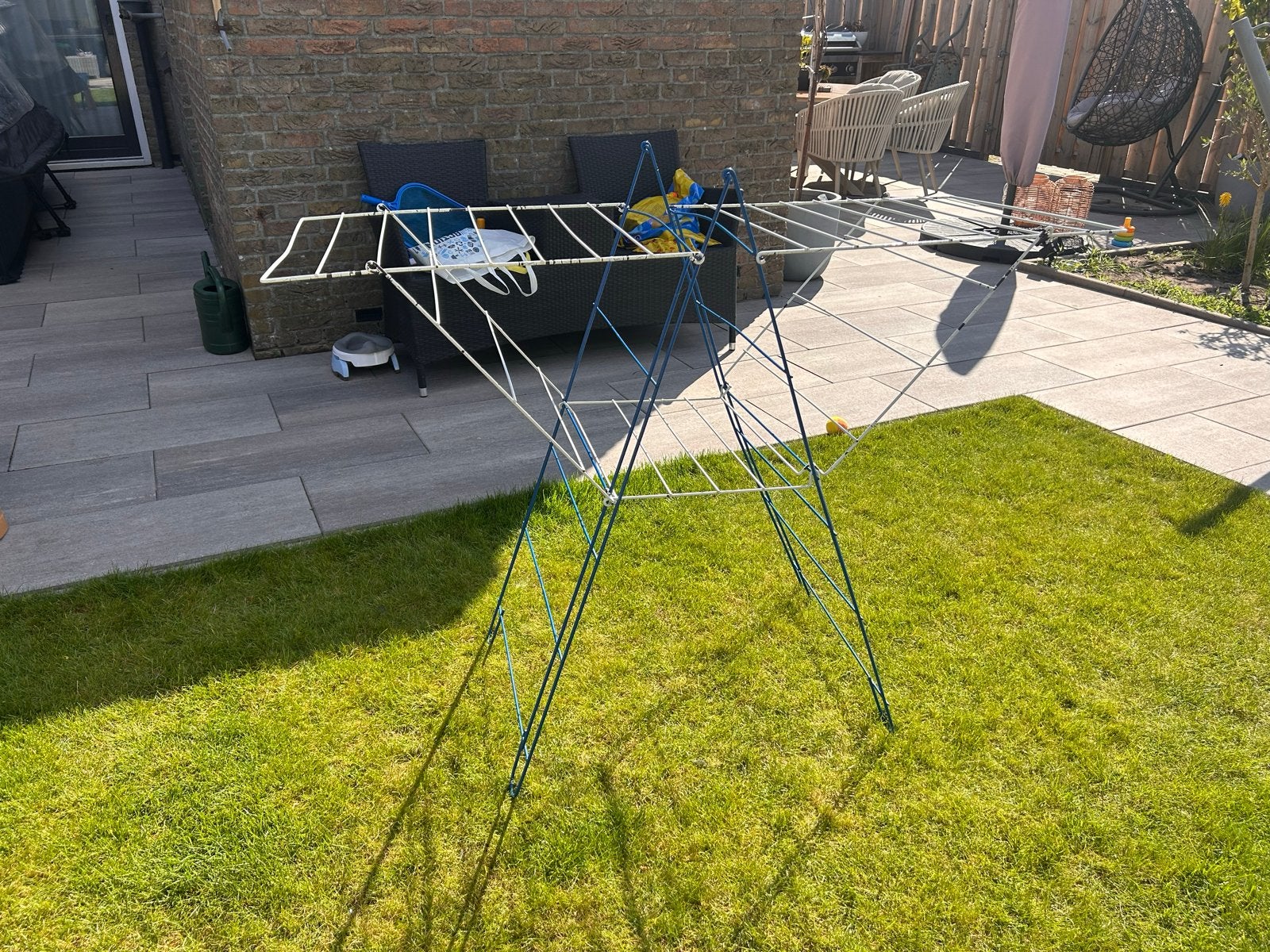 Gebruikt droogrek voor binnen en buiten, Ophalen, Gebruikt, Wasrek