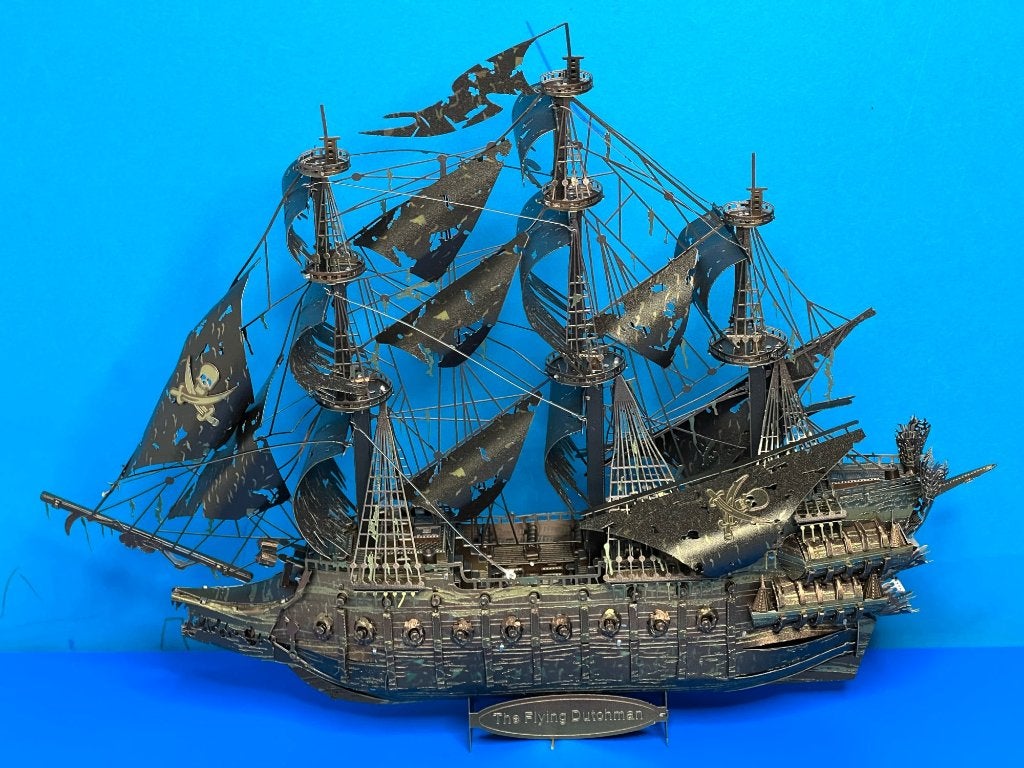 Flying Dutchman Schip Metalen Bouwpakket / Piraten Modelbouw, Verzenden, Nieuw