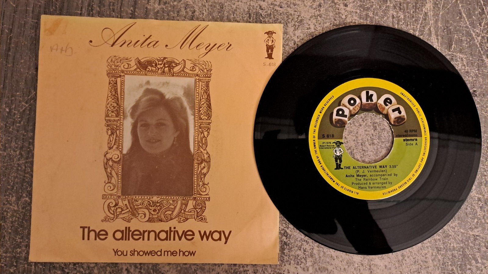 Anita meyer  - the alternative way, Gebruikt, 7 inch, Pop, Fotohoes