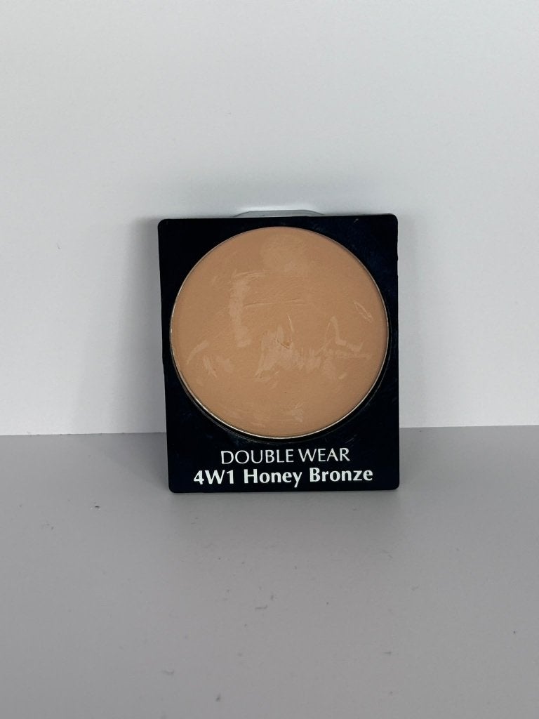 Estee Lauder Mini Double Wear Poeder 4W1 Honey Bronze, Gehele gezicht, Beige, Ophalen of Verzenden, Zo goed als nieuw