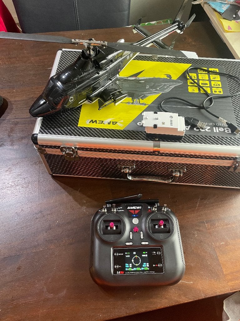 RC helikopter amewi airwolf, Elektro, RTF (Ready to Fly), Helikopter, Ophalen of Verzenden
