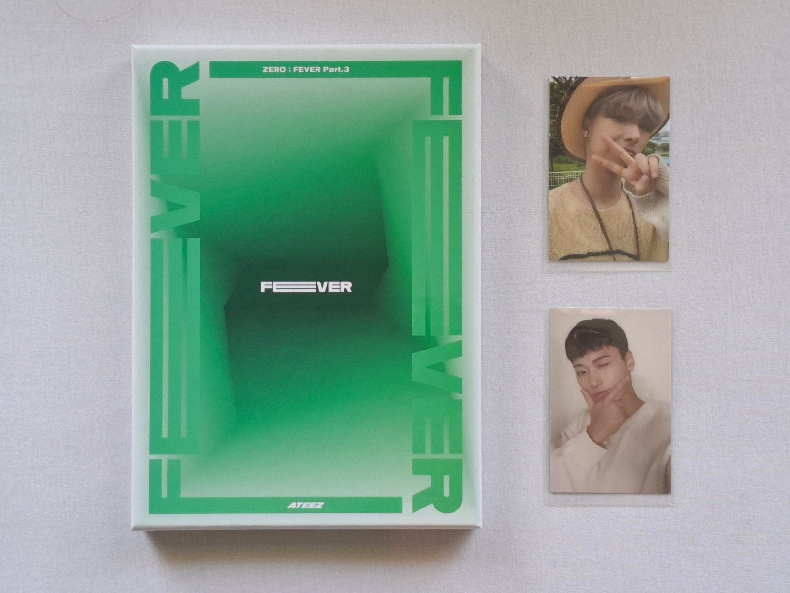 ATEEZ Album Zero Fever Part 3 versie A (groen) Compleet, Ophalen of Verzenden, Zo goed als nieuw, Overige genres, Album