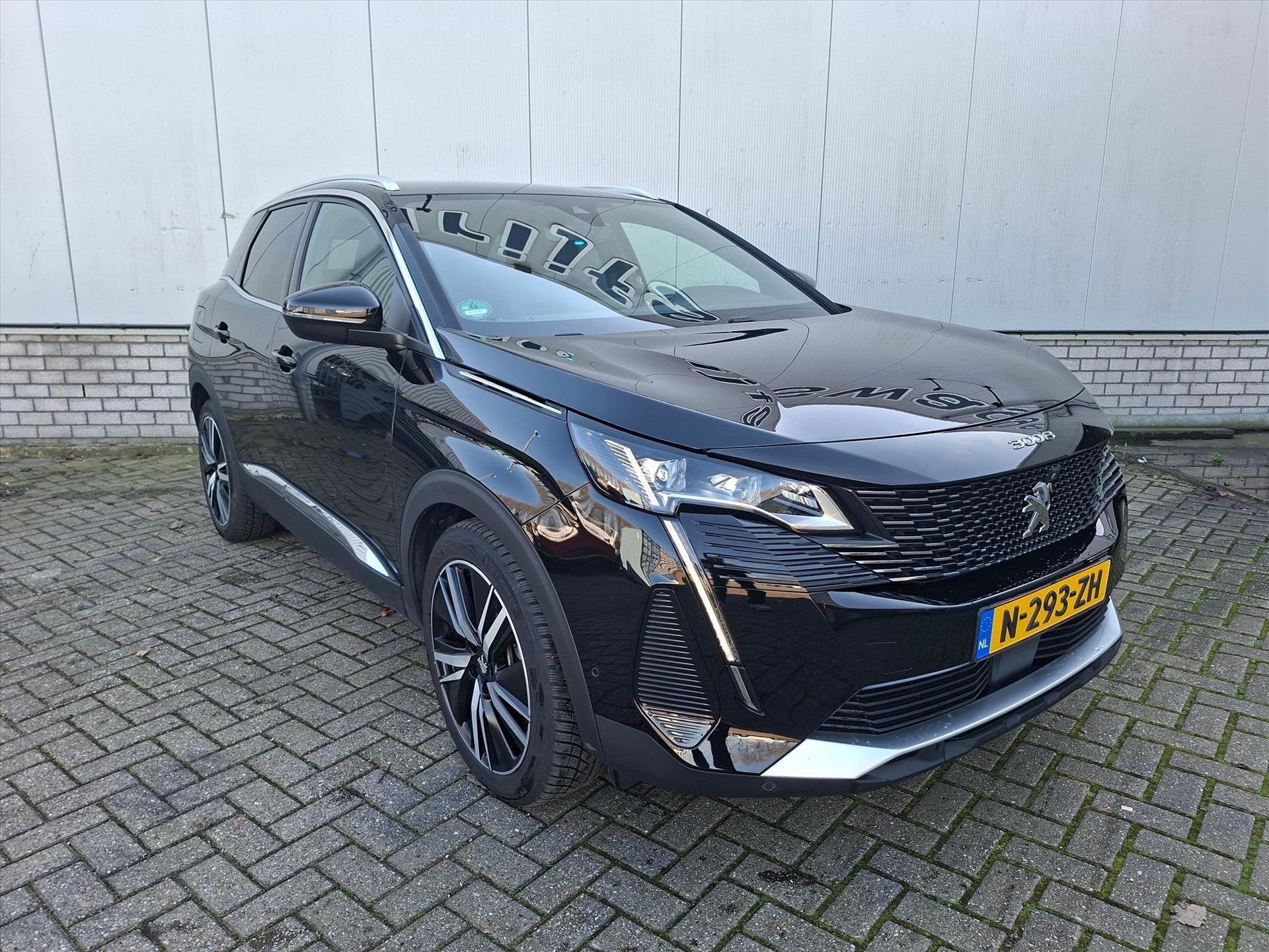 Peugeot 3008 1.6 Plug-in HYbrid 225pk e-EAT8 GT Pack Busines, Auto's, 181 pk, Zwart, Bedrijf, Hybride Elektrisch/Benzine