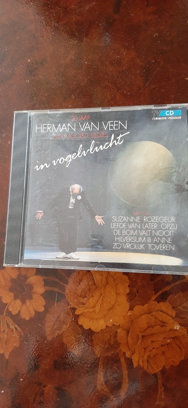 Herman van Veen - In Vogelvlucht (CD), Ophalen of Verzenden, Gebruikt, Pop, Verzamelalbum
