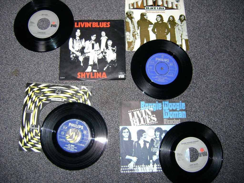 LIVIN' BLUES, Originele persing, 7 inch, Ophalen of Verzenden, Jazz en Blues