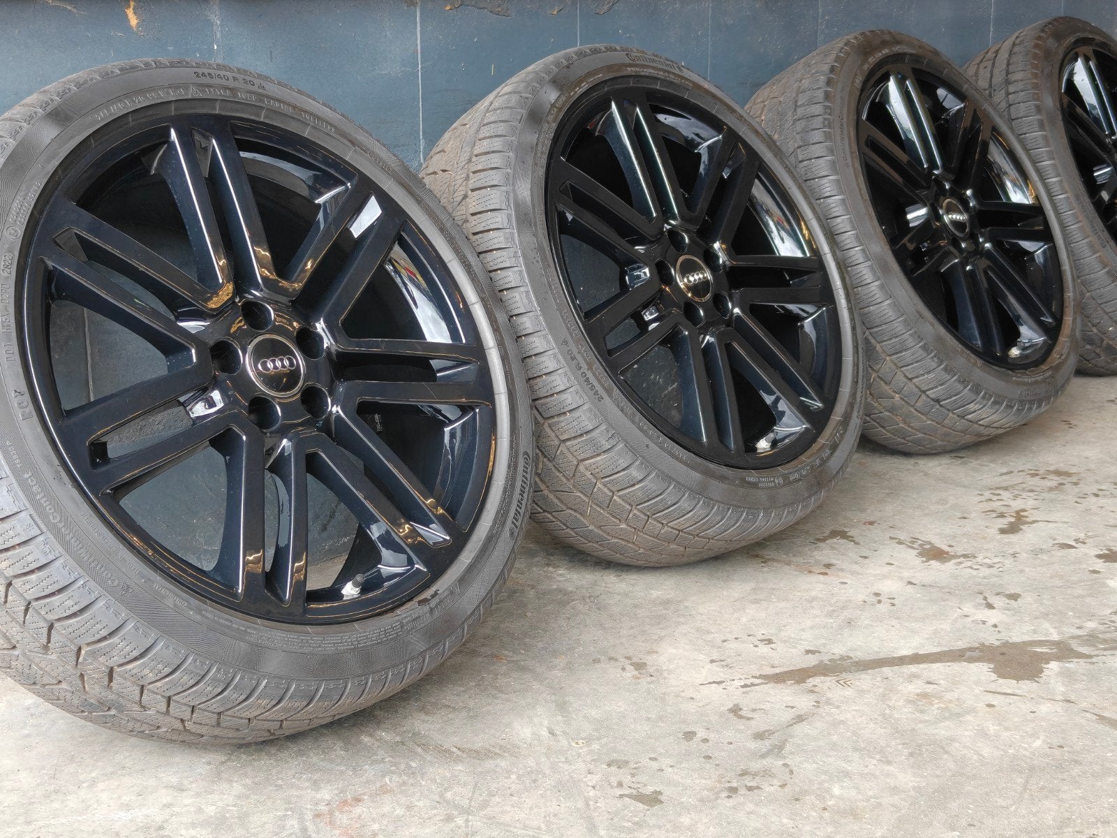 20" Originele Audi RS6 C7 Winterset Continental TPMS, Audi, Banden en Velgen, 3833BP, Personenwagen