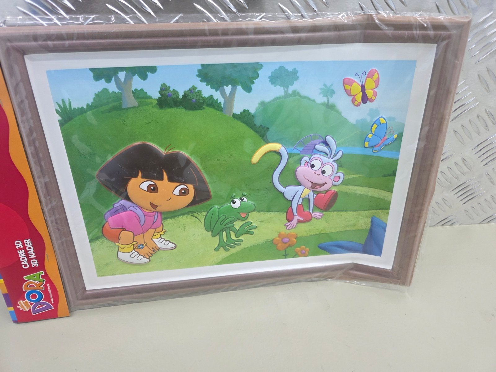 Dora the Explorer 3D Kader - Nieuw in verpakking, Ophalen of Verzenden, Nieuw, Jongen of Meisje