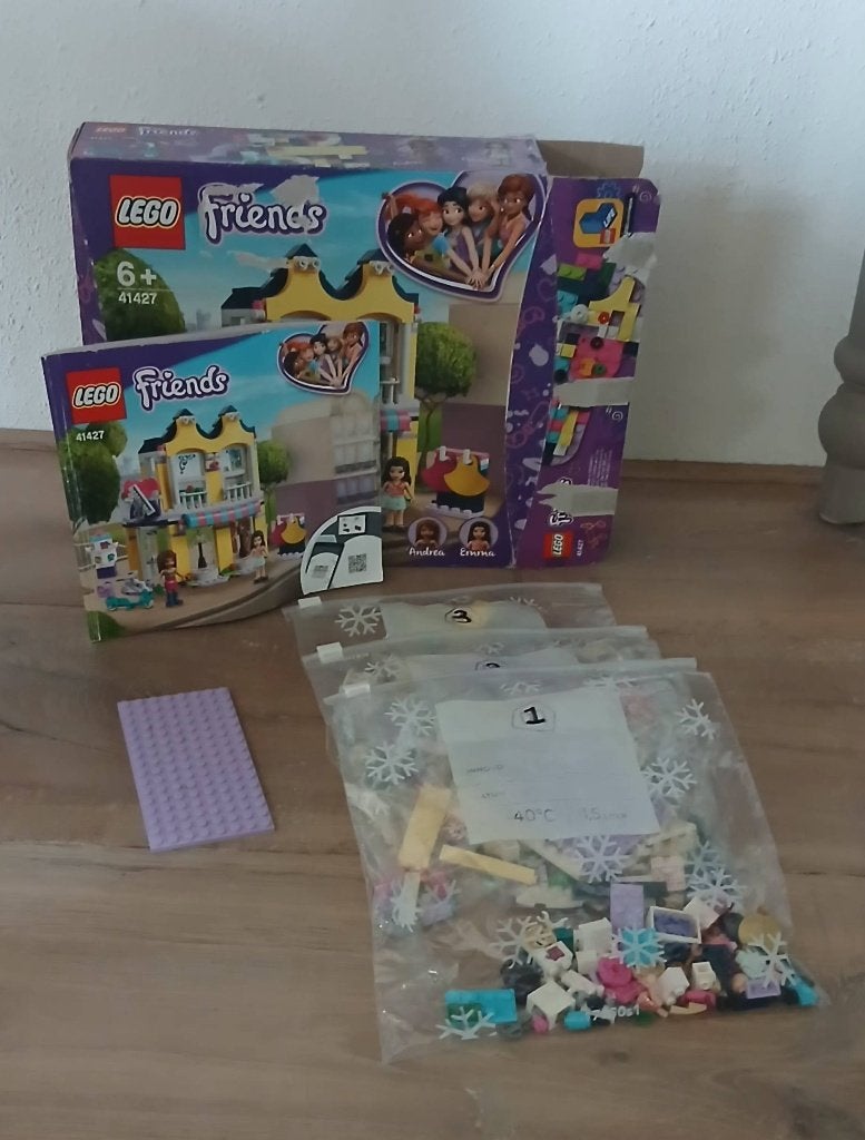 LEGO Friends Emma's modewinkel 41427, Ophalen, Lego, Friends, Zo goed als nieuw