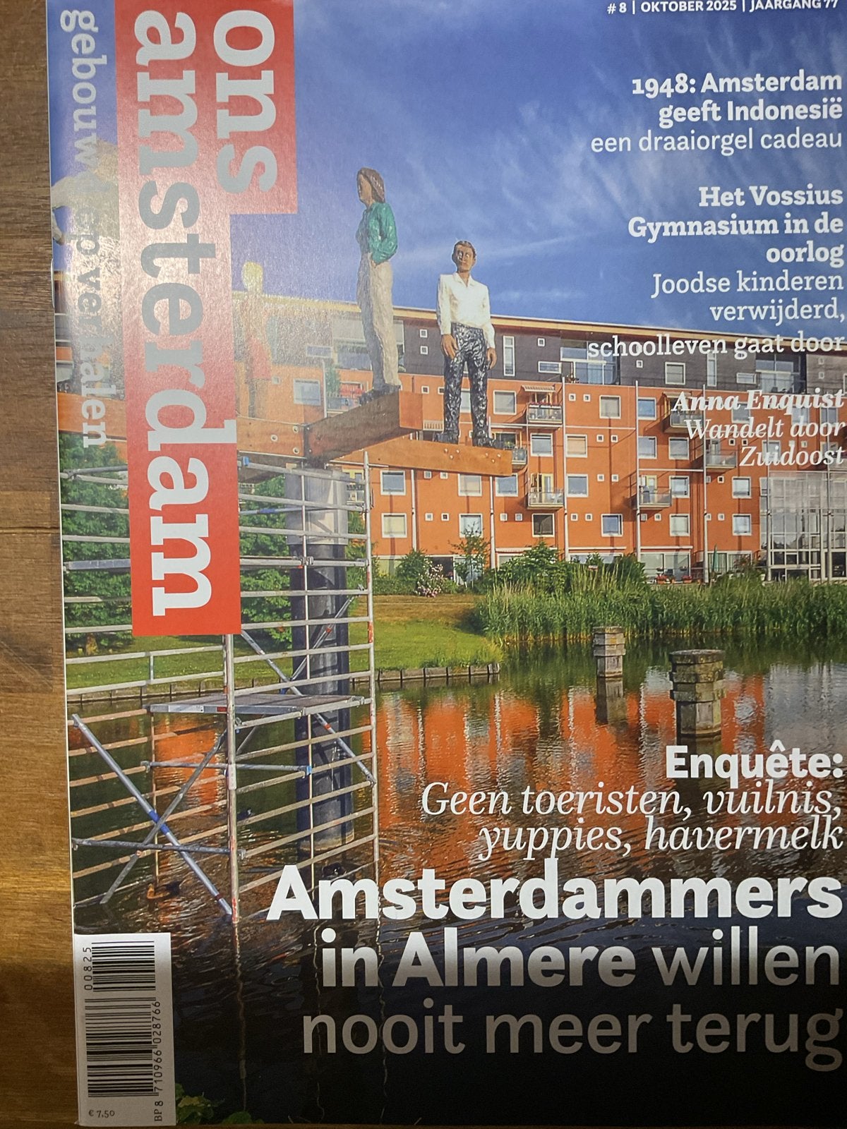Ons Amsterdam - Oktober 2025 - Historisch Magazine, Verzenden, Zo goed als nieuw, Overige typen