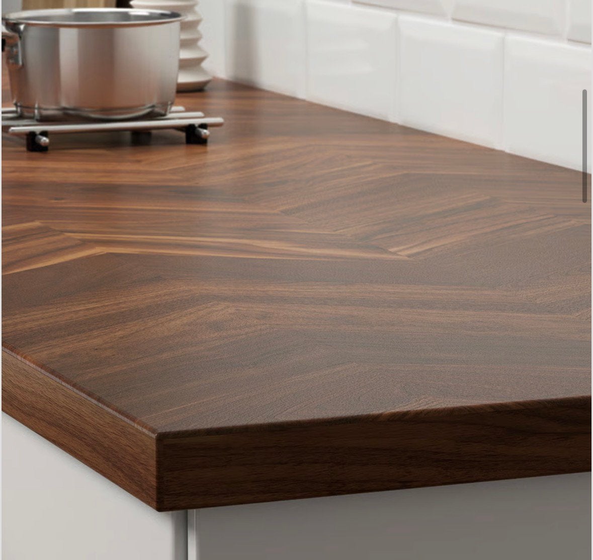 Ikea Barkaboda keukenblad 2 maten nieuw!!!, Huis en Inrichting, Keuken | Keukenelementen, Ophalen, Bruin, Nieuw, 200 cm of meer