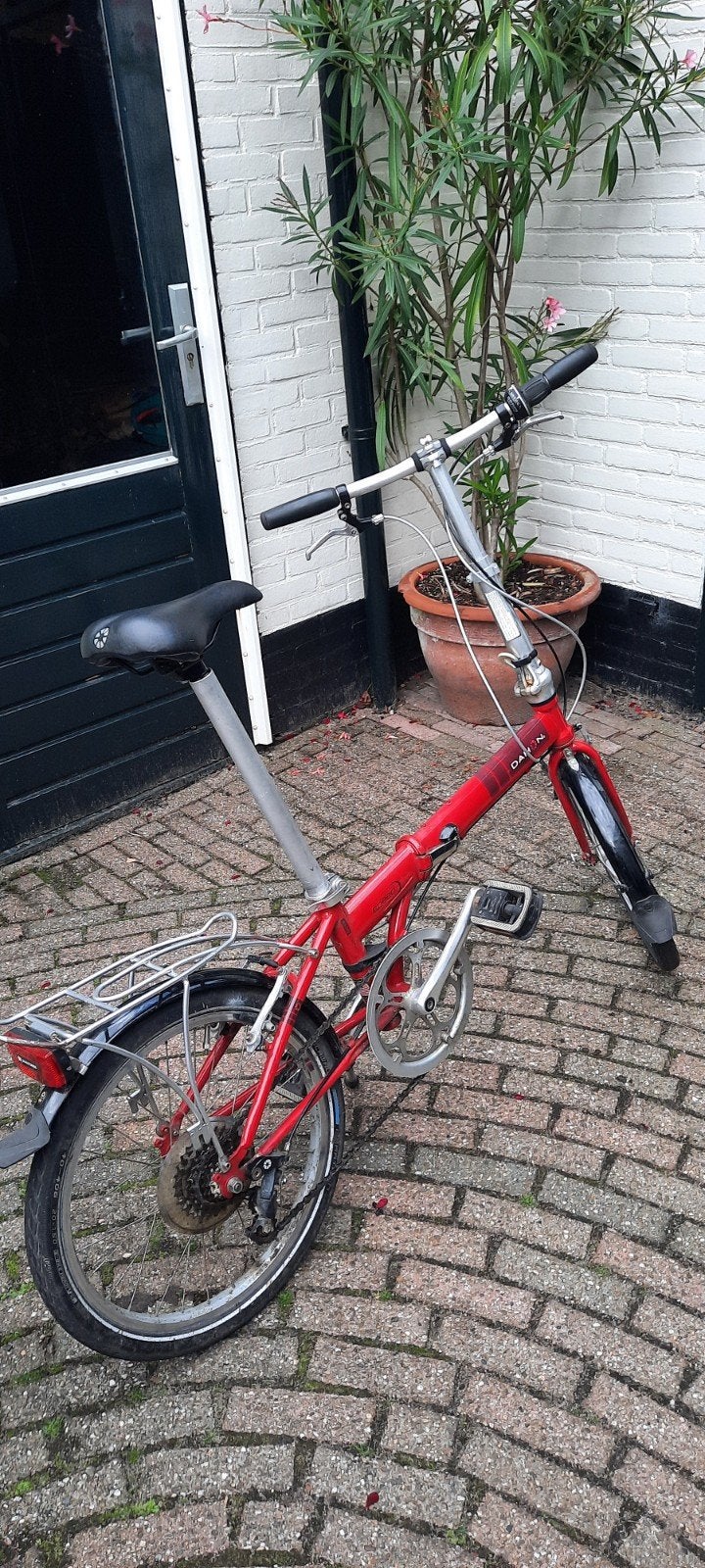 Dahon vouwfiets - 7 versnellingen, ideaal voor in de trein, Ophalen, 20 inch of meer, Gebruikt, Versnellingen