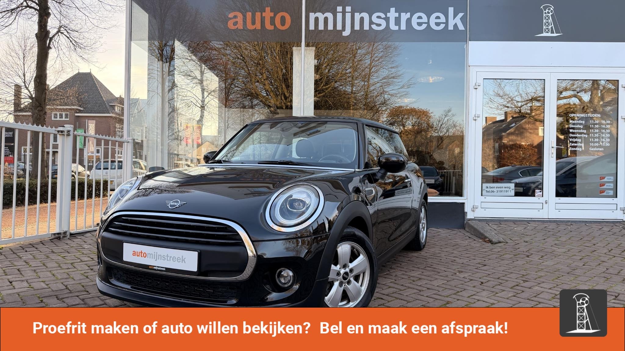 MINI 3-Deurs 1.5 One Pepper | Eerste eigenaar | LED | Volled, Auto's, Voorwielaandrijving, Stof, Gebruikt, 4 stoelen