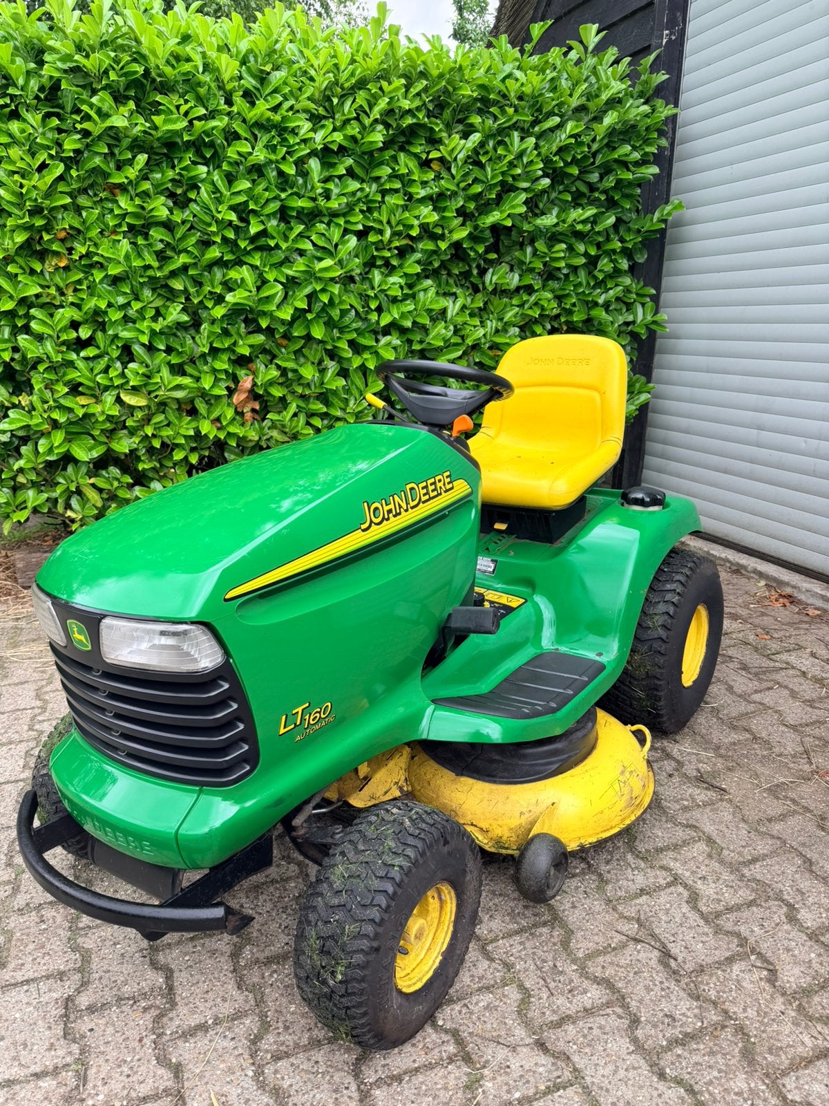 John deere lt 160 automatic zitmaaier 16 pk, Ophalen