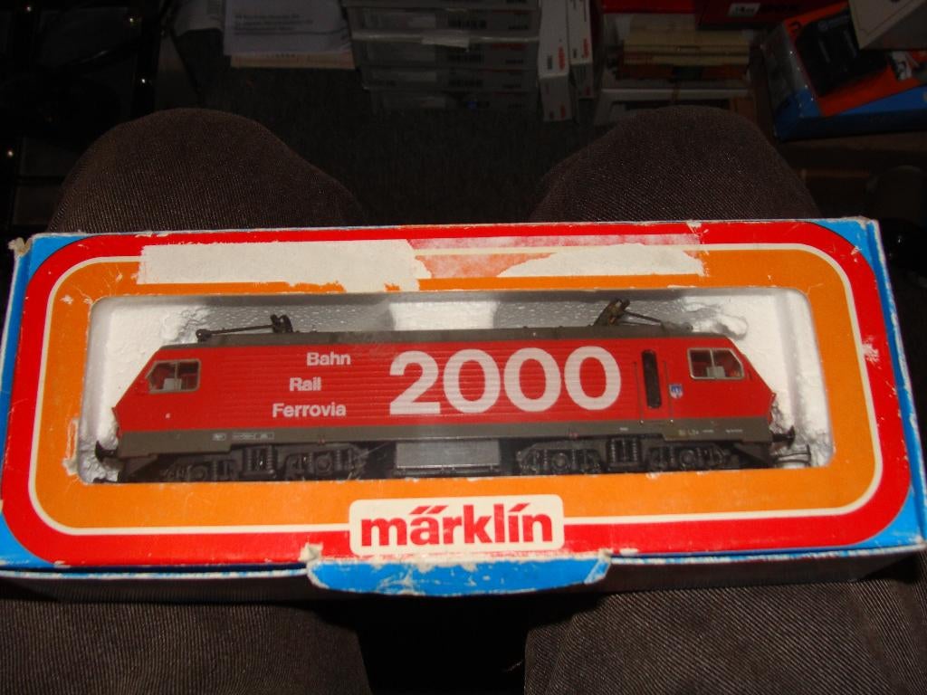 Märklin H0 AC 3630 SBB Re 4/4 Lok 2000, digital adres 44, Wisselstroom, Gebruikt, Locomotief, Ophalen of Verzenden