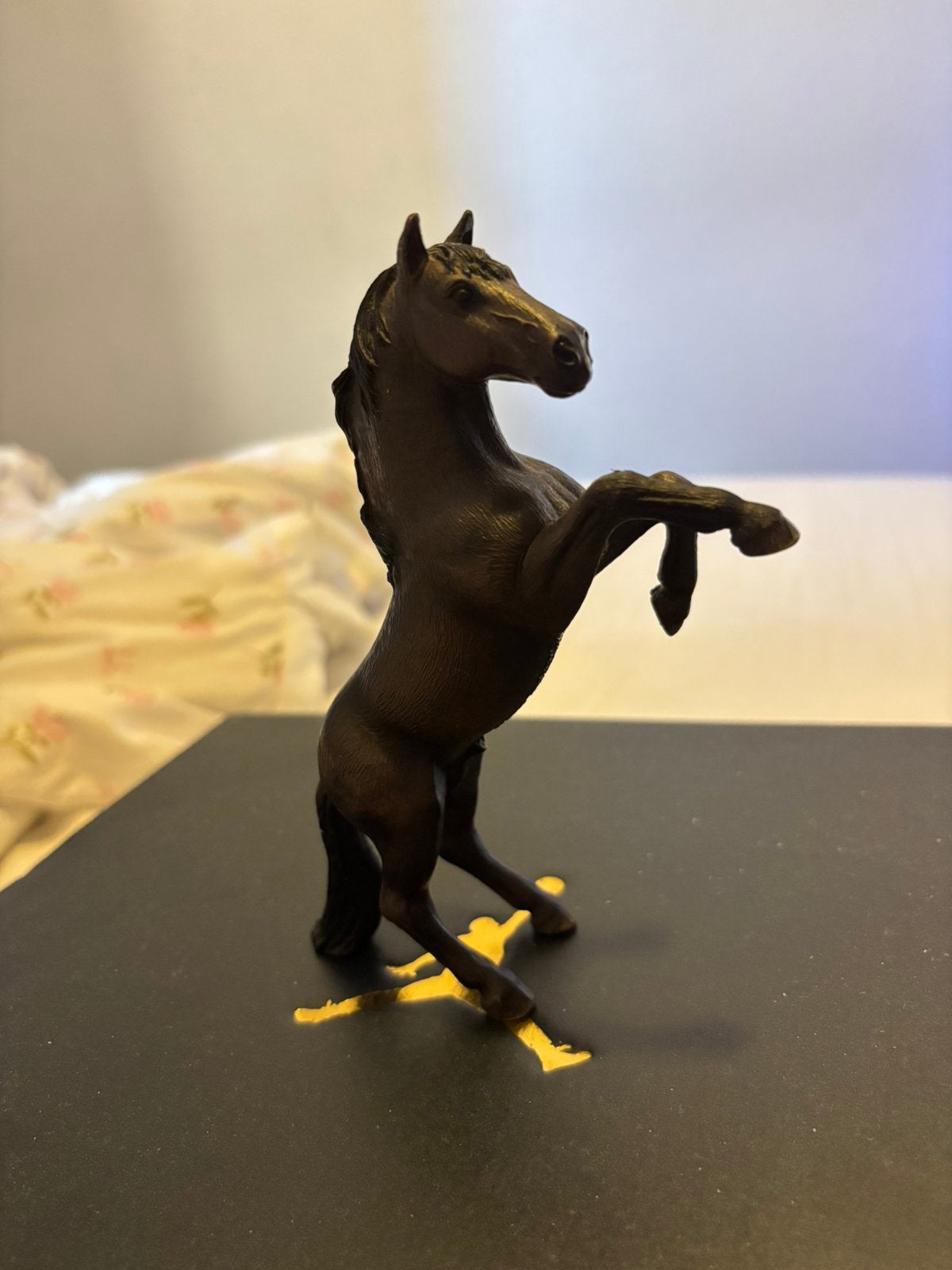 Schleich Mustang hengst (2006), Ophalen of Verzenden, Zo goed als nieuw, Paard, Beeldje of Figuurtje