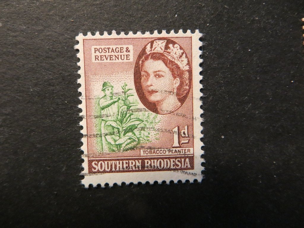 A00315: Southern Rhodesia QEII 1 d, Postzegels en Munten, Postzegels | Afrika, Ophalen of Verzenden, Tanzania