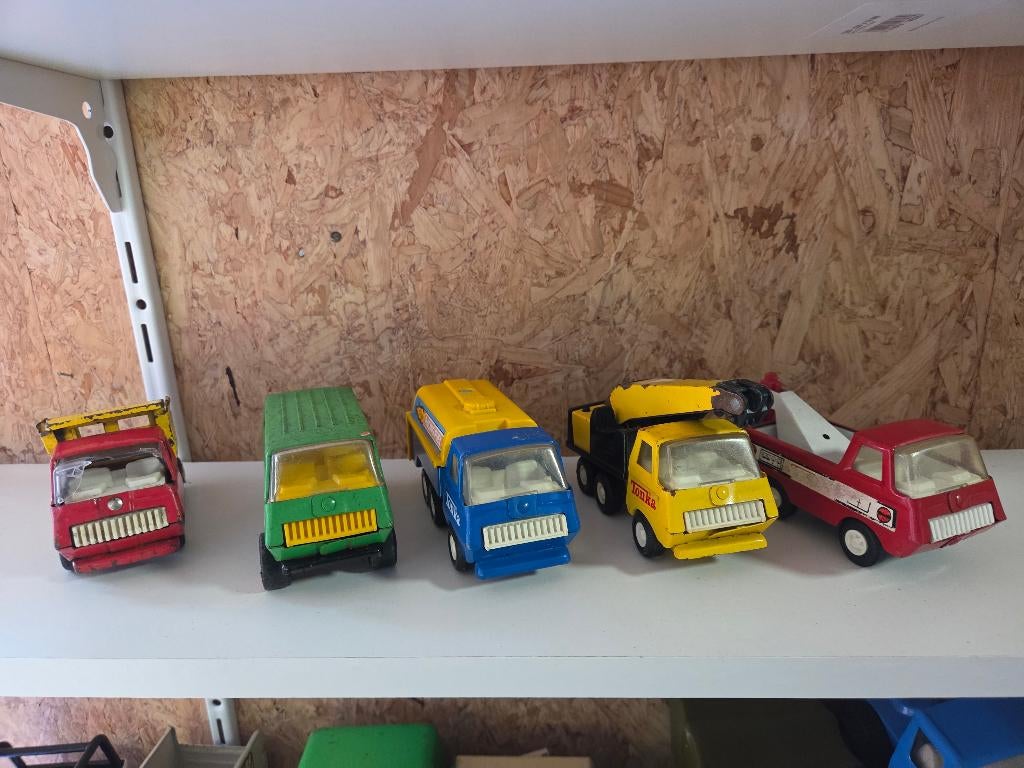 Tonka auto's, Ophalen, Gebruikt