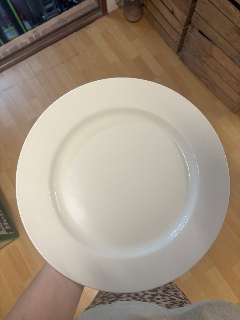 Dudson horeca porselein, wit, 31,5 cm, Ophalen, Zo goed als nieuw, Bord(en), Overige stijlen