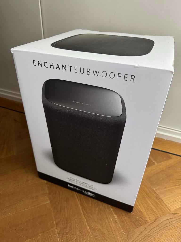 Harman Kardon Enchant Subwoofer - Nieuw in doos, Ophalen of Verzenden, Nieuw, Subwoofer, Overige merken