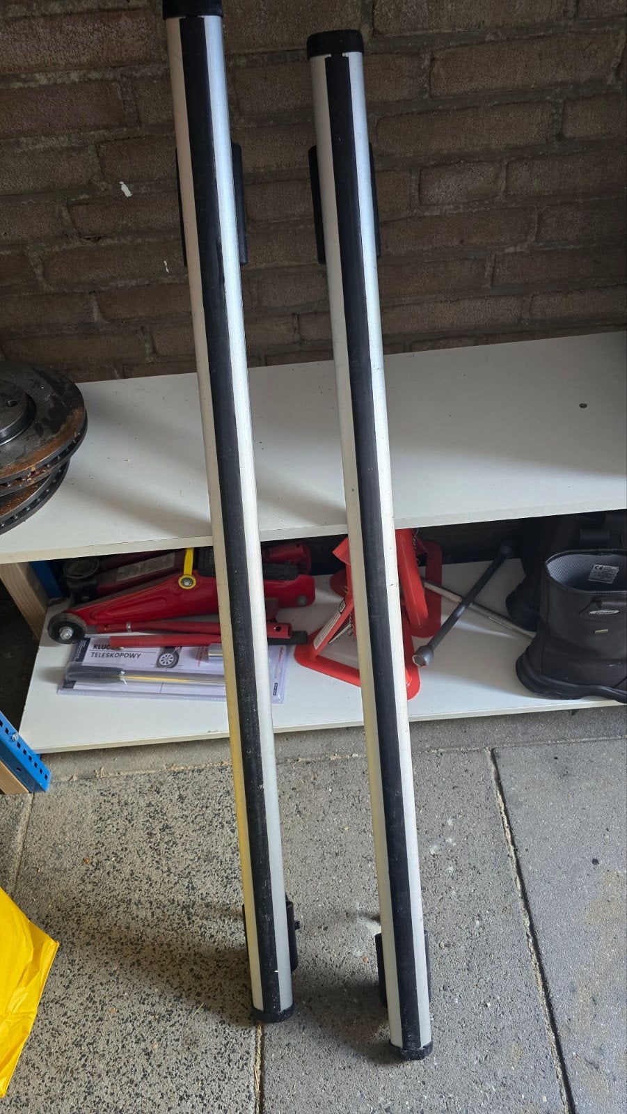 Renault dakdragers met sleutels, max 80kg, Auto diversen, Dakdragers, Ophalen of Verzenden, Gebruikt