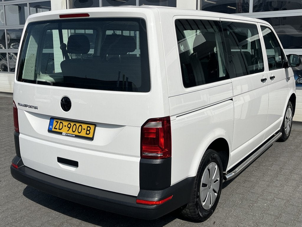 Volkswagen Transporter Kombi 2.0 TDI L1H1 Airco 9 persoons C, Auto's, Volkswagen, Voorwielaandrijving, Gebruikt, 241 €/maand, Wit