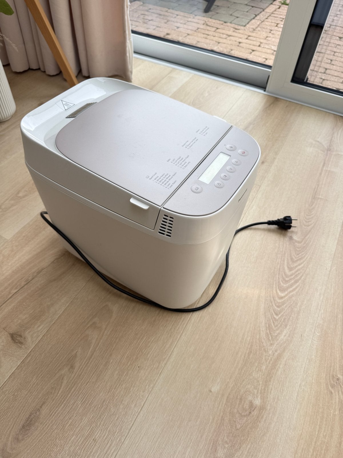 Panasonic SD-2P2000 Broodbakmachine - Zo goed als nieuw, Meer dan 10 programma's, 800 tot 1200 gram deeg, Zo goed als nieuw, Ophalen