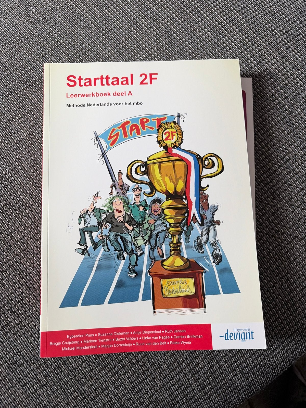 Starttaal 2F Leerwerkboek deel A & Startrekenen MBO Werkboek, Ophalen, Zo goed als nieuw, Overige niveaus, Nederlands