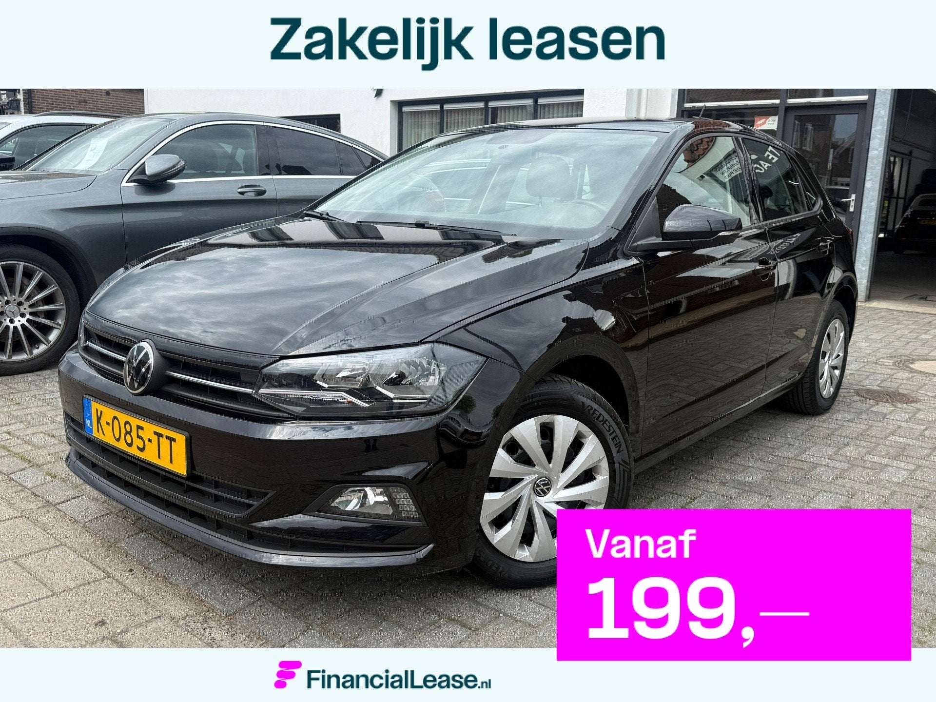 Volkswagen Polo 1.0 MPI Comfortline, Apple Carplay/Android,N, Voorwielaandrijving, Euro 6, Zwart, Origineel Nederlands