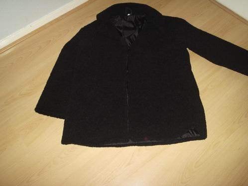 zwart teddy jasje maat m, Kleding | Dames, Maat 38/40 (M), Zwart, Ophalen of Verzenden, Zo goed als nieuw