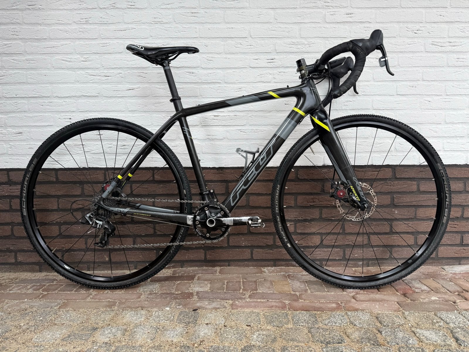 Cyclocross fiets Felt Carbon, 51cm, 28 wielen., 28 inch, Gebruikt, Carbon, 10 tot 15 versnellingen