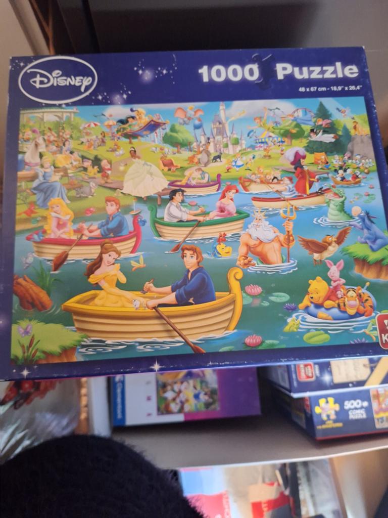 Disney puzzels allemaal compleet per stuk €3, Hobby en Vrije tijd, Denksport en Puzzels, Ophalen, 500 t/m 1500 stukjes, Zo goed als nieuw