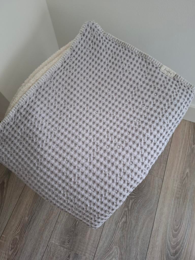 Wieg deken van Koeka., Ophalen of Verzenden, Zo goed als nieuw, 100 cm of meer, Deken