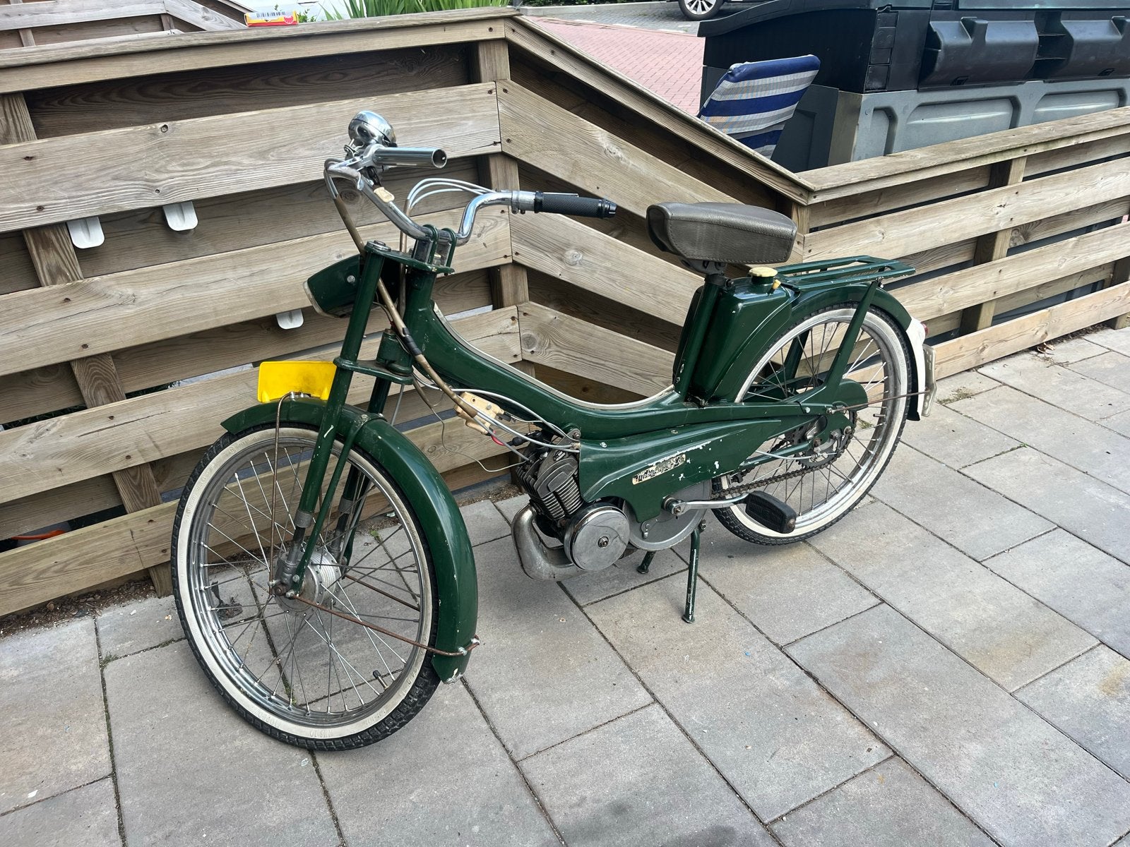 Vintage Mobylette eeg bromfiets, Fietsen en Brommers, 40 cc, Maximaal 45 km/u, Ophalen, Overige merken