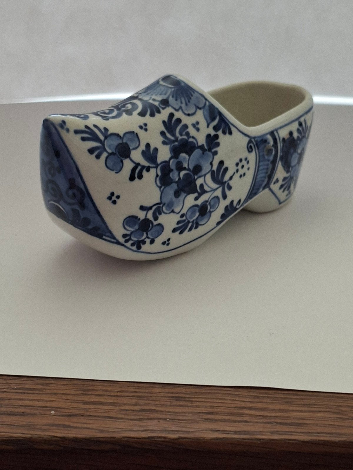Delfts blauw klomp Porceleyne fles, Ophalen