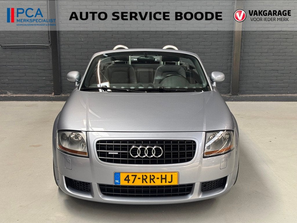 Audi TT Roadster 1.8 5V Turbo Quattro - S-Line - origineel 9, Auto's, Audi, TT, Zwart, 4 cilinders, Cabriolet