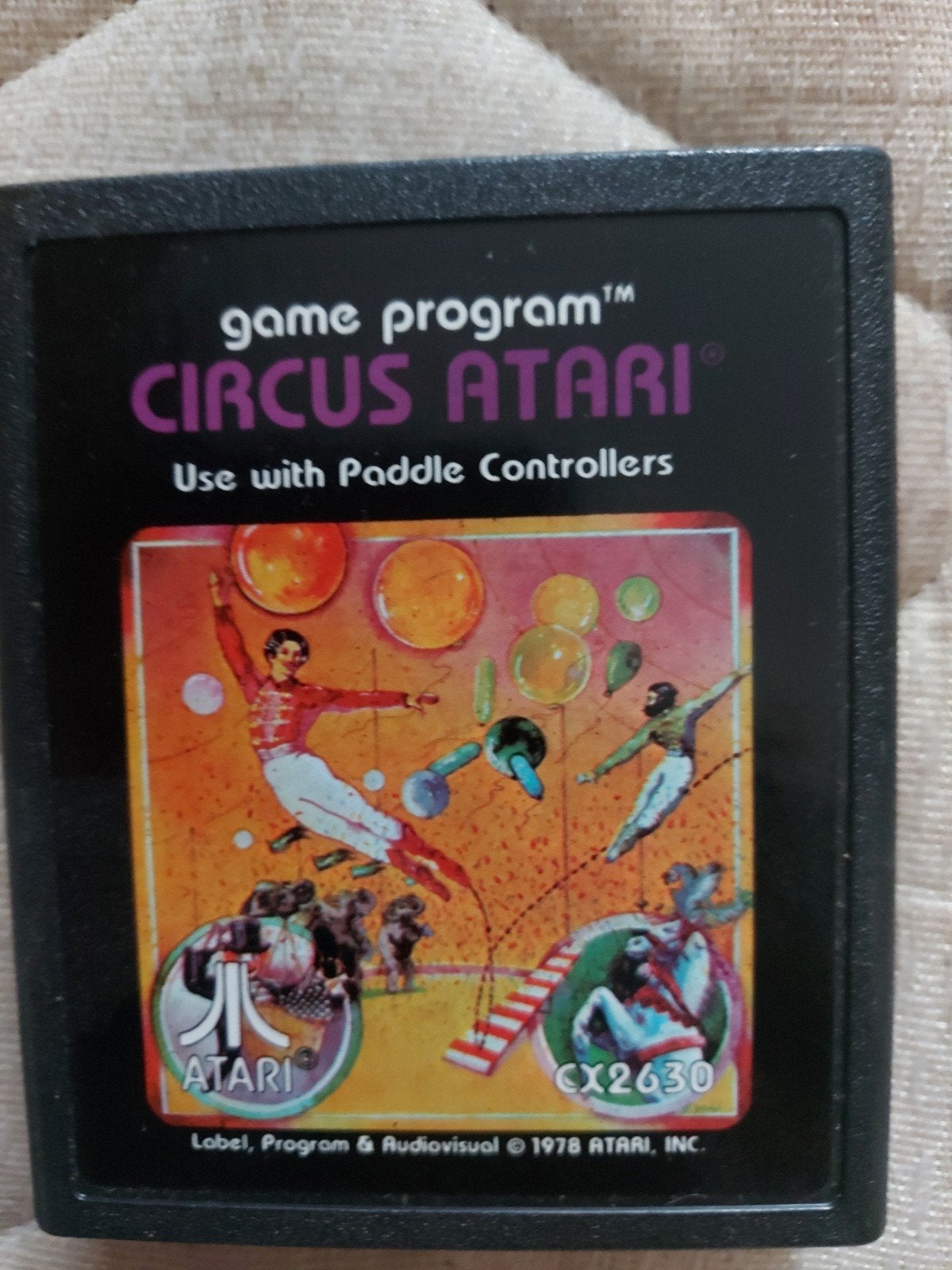 Atari Circus Game Program - Klassiek Arcadeplezier!, Ophalen of Verzenden