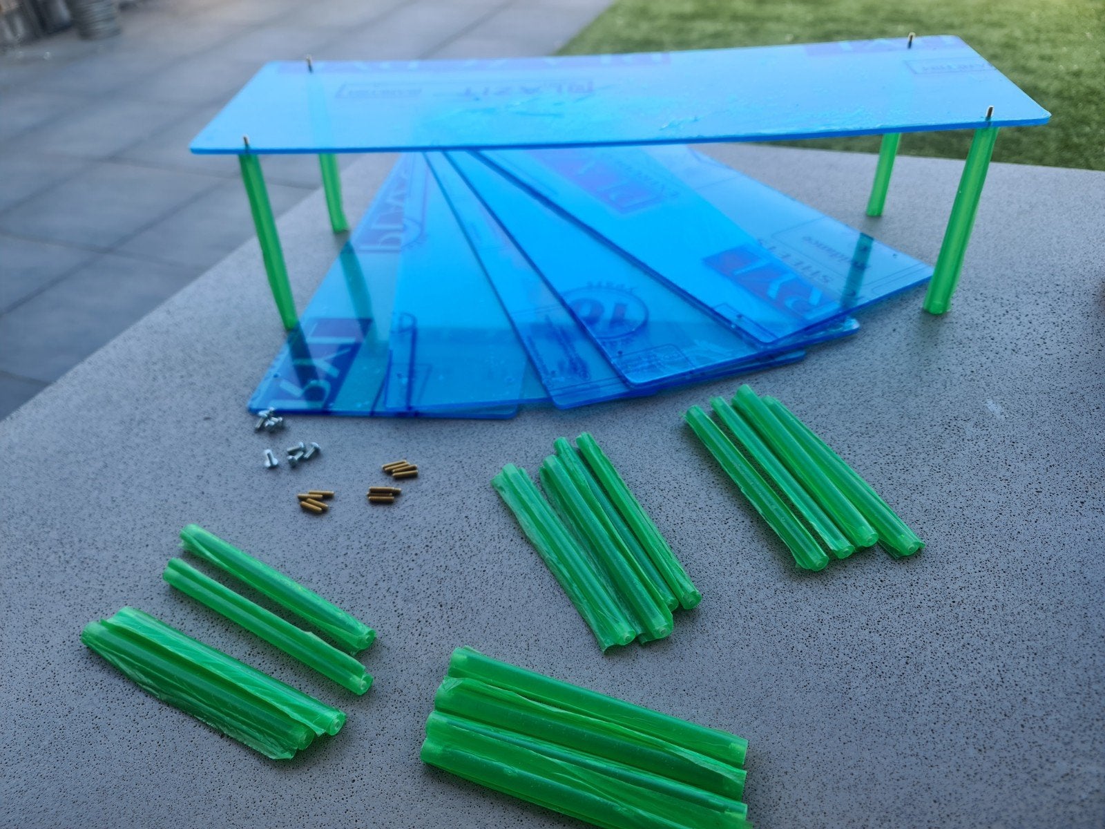 Plexiglas model stellage NW - 6 platen, 5 verhoogsetjes, Ophalen of Verzenden, Nieuw