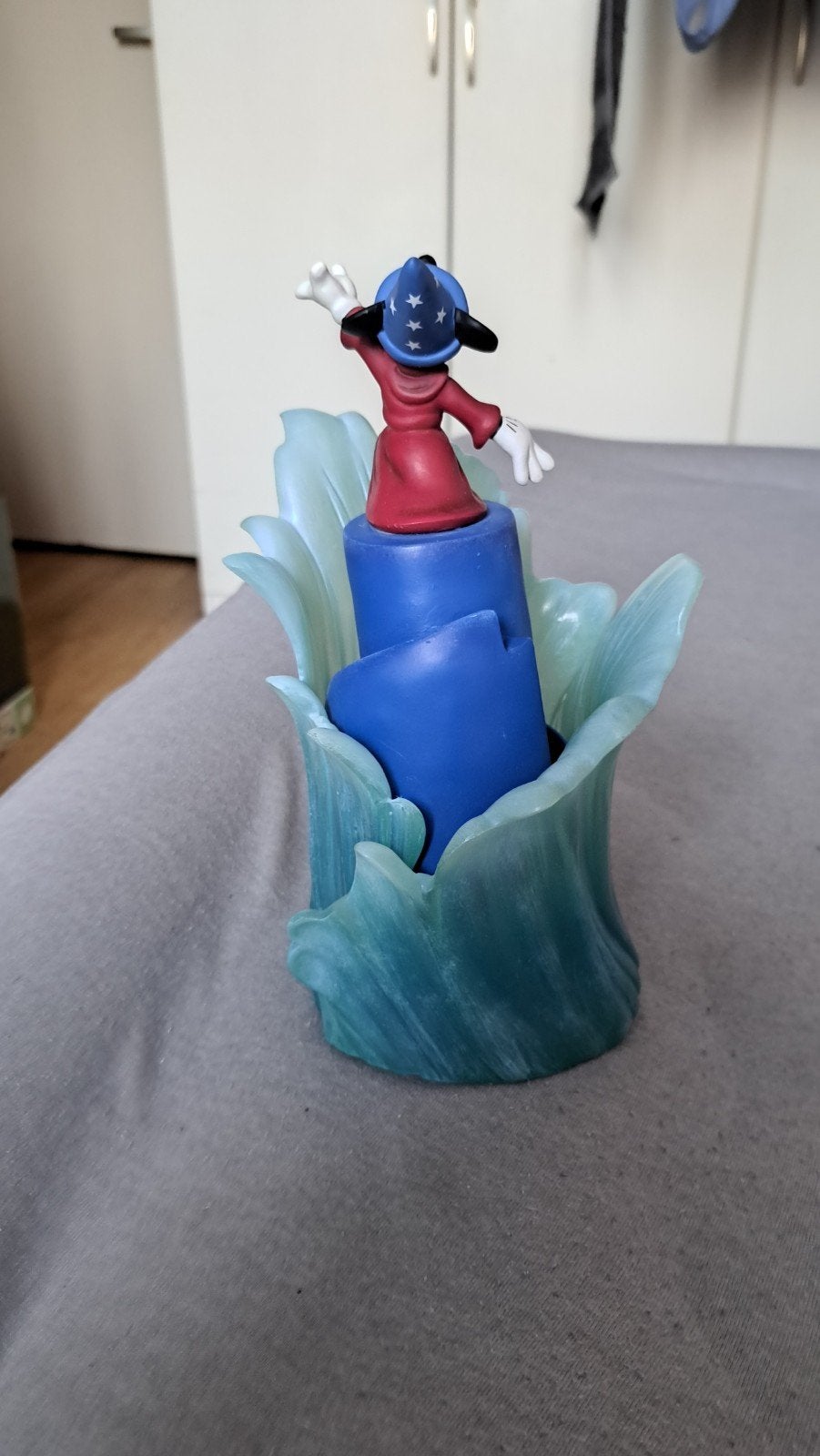 Lenox Mickey Sorcerer Bank - Fantasia Disney Spaarpot, Verzamelen, Ophalen, Mickey Mouse, Zo goed als nieuw, Beeldje of Figuurtje