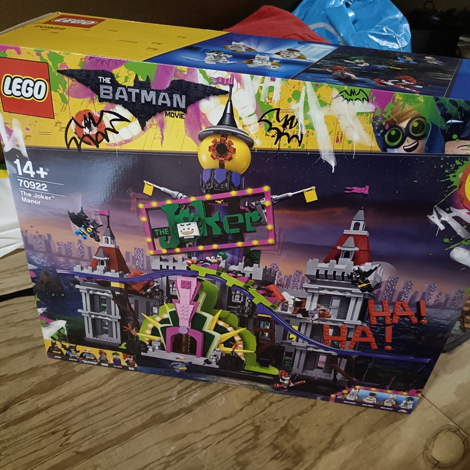 Lego The Joker Manor 70922 - The Batman Movie, Overige thema's, Lego, Nieuw, Ophalen of Verzenden