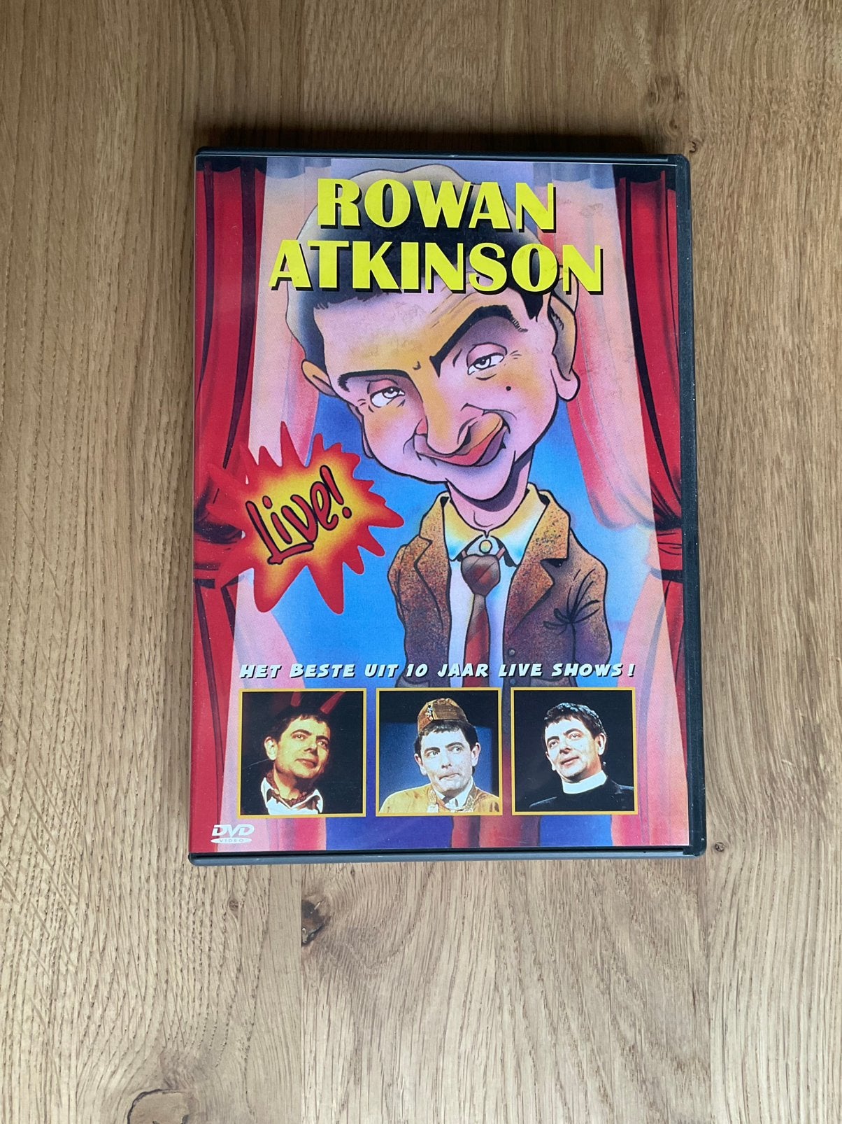 Dvd Rowan Atkinson Live, Alle leeftijden, Ophalen of Verzenden, Gebruikt, Stand-up of Theatershow