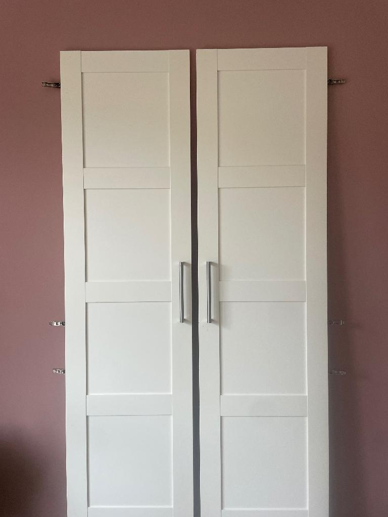 2 Bergsbo deuren voor IKEA PAX, Ophalen, Gebruikt, 200 cm of meer, 50 tot 100 cm