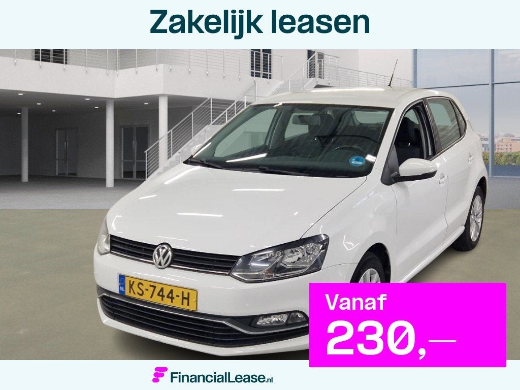 Volkswagen Polo 1.2 TSI Comfortline, Euro 6, 4 cilinders, 1039 kg, Wit